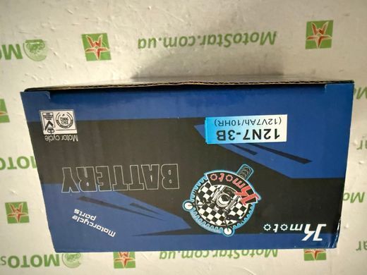 Акумулятор Kmoto 12N7-3B MF Gel 12V, 7 А/ч, 137х77х123 мм +/- (12N7-BS)