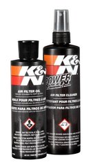 К&N 99-5050 Жидкость для обслуживания спортивных воздушных фильтров, (масло + моющее средство), емкость масла 237 мл, емкость моющего средства 355 мл.