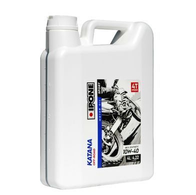 Масло моторное IPONE KATANA OFF-ROAD 10W40 4 л 801105 синтетическое, 4 литра