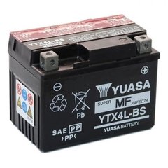 YUASA YTX4L-BS Мото аккумулятор 3 А/ч, 50 А, -/+, 114х71х86 мм