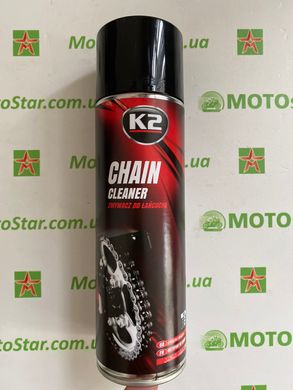 Очиститель для цепей (аэрозоль) K2 Chain Cleaner 500 мл. (W148)