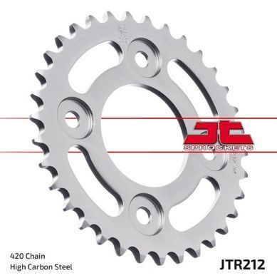 JTR212,37 Задня зірочка HONDA ANF, MSX 125 2003-2017