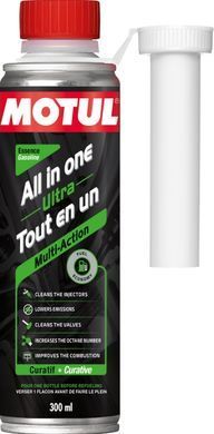 ALL IN ONE ULTRA GASOLINE (300ML) 103101/112131 Очищувач паливної системи бензинових двигунів, 300 мл