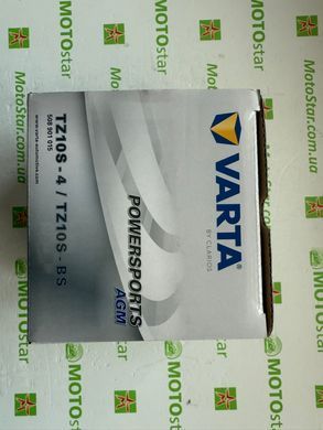 VARTA TTZ10S-BS / TTZ10S-4 Powersports AGM Аккумулятор 8 А/ч, 150 А, (+/-), 150х87х93 мм