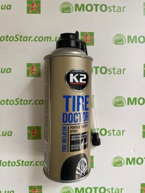 Вулканизатор шин cредство для аварийной герметизации K2 Tire Doktor 400 мл