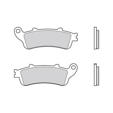 Brembo BM 07HO43SP гальмівні колодки HONDA CBR 1100 1996-2007