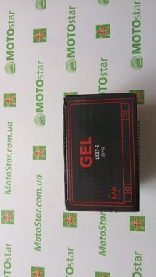 Мотоакумулятор LP GEL GTZ7-S (MG LTZ7-S)12V, 6Ah, 113x70x105 мм, вага 2,3 кг,