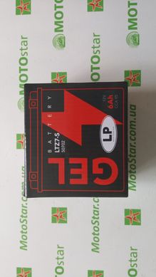 Мотоакумулятор LP GEL GTZ7-S (MG LTZ7-S)12V, 6Ah, 113x70x105 мм, вага 2,3 кг,
