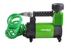Компрессор автомобильный WINSO 10 Атм, 40 л / мин., 180 Вт., кабель 3 м., Шланг 5 м., LED-фонарь