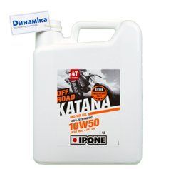 Katana Off Road 10W50 (4л.) Моторне масло IPONE для мотоцикла 800016, 4 літра