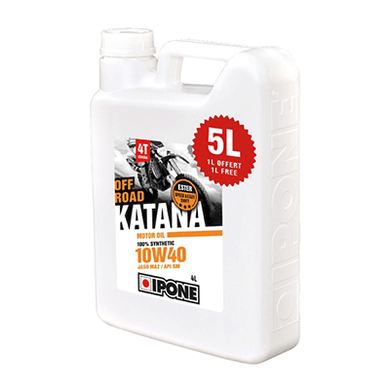 Katana Off Road 10W40 (4+1 л.) Моторное масло IPONE для мотоцикла