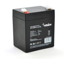 Тягова акумуляторна батарея Merlion EV 6-DZM-5, 12V 5Ah F2 (90x70x101), Q10, вага 1,5кг
