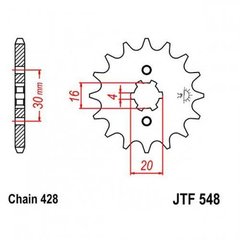 JT JTF548.13 - Зірка передня