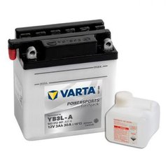 VARTA YB3L-A Powersports Аккумулятор 3 А/ч, 30 А, (-/+), 100х58х112 мм