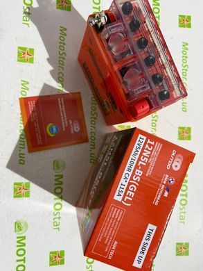 12N5L-BS OUTDO (GEL) Аккумулятор гель, 12V, 5Ah, 119x60x129 мм (YB5L-B)