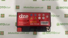 Аккумулятор DZE  DZYTZ10S (YTZ10S) 12V 8.6AH 190A 150X87X93 мм
