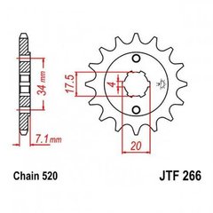 JT JTF266.13 - Зірка передня