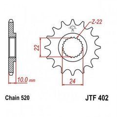 JT JTF402.16 - Звезда передняя