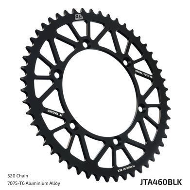JT JTA460.50BLK - Зірка задня легкосплавна KAWASAKI KDX, KX 200-500 1984-2020