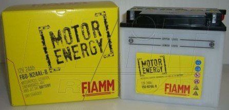 Мотоакумулятор FIAMM F60-N24AL-B 12V,28Ah,д. 185, ш. 125, в.176, объем 1,7, вес 8,6 кг,без электролита,CCA(-18C):220