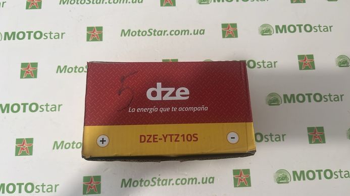 Аккумулятор DZE  DZYTZ10S (YTZ10S) 12V 8.6AH 190A 150X87X93 мм