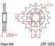 JT JTF1373.16RB - Зірка передня HONDA CTX, INTEGRA, NC 700/750 2012-2018