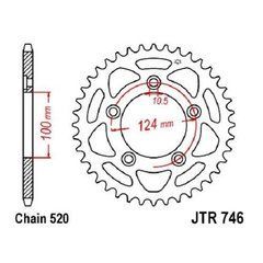 JT JTR746.43 - Звезда задняя