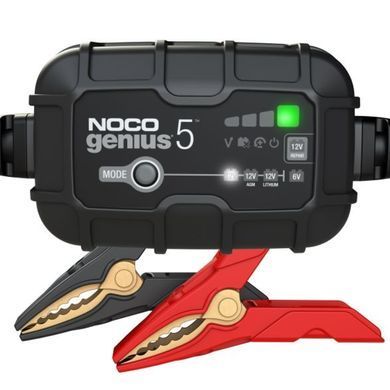Интеллектуальное зарядное устройство NOCO 5A GENIUS5EU 6/12ВV, AGM/EFB/GEL/Li-Ion/MF/WET