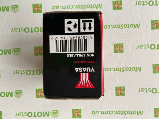 YUASA TTZ7S Мото аккумулятор 6 А/ч, 90 А, (-/+), 113x70x105 мм