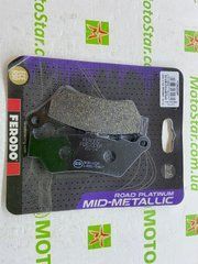 FE FDB2006P - Тормозные колодки APRILIA ETV, MOTO, PEGASO, RS; BMW C1, F, R; DUCATI DIAVEL, GT, SPORT, XDIAVEL; HONDA CB, FX, NT, NX, SLR; KTM ADVENTURE, SUPER ENDURO 125-2300 1990-2022