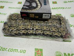 Приводная цепь JT JTC428HROGB130SL HEAVY DUTY O-RING усиленная