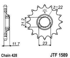 JT JTF1589.19 - Звезда передняя