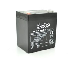 Аккумуляторная батарея NP5.0-12 12V 5Ah ENOT ( 90 х 70 х 101 (106) мм