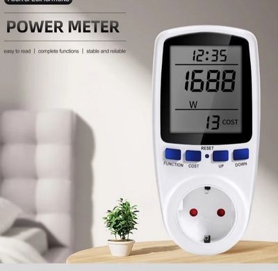 Умная розетка со счетчиком электроэнергии розетка с ваттметром 220V 16А 3680W