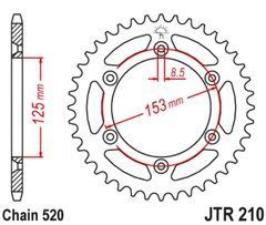 JTR210,40 - Зірка задня