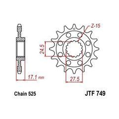 JT JTF749.15 - Звезда передняя