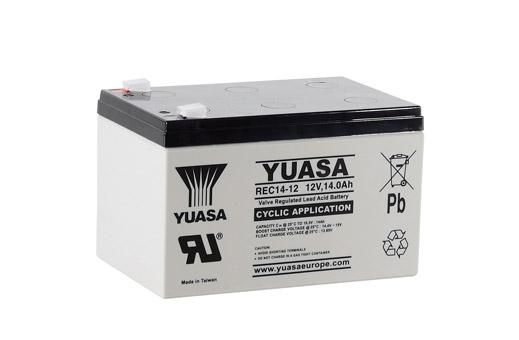 Аккумулятор Yuasa REC14-12 12V 14Ah high cyclic, 151x98x97,5 мм, вес 4,2кг