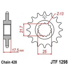 JT JTF1298.17 - Зірка передня