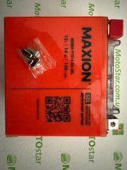 YTX14-BS MAXION (GEL) Мото акумулятор гелевий, 12V, 12Ah, 150x87x145 мм
