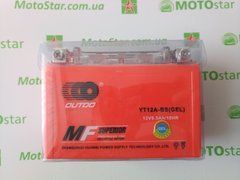 Outdo 9,5 Ah UTX12A - BS (GEL) YT12A-BS, (YTX9-BS) 175 А, (+/-), 150х87х105 мм