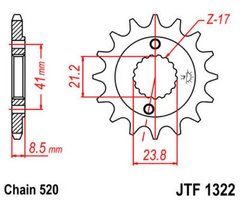 JT JTF1322.13 - Звезда передняя