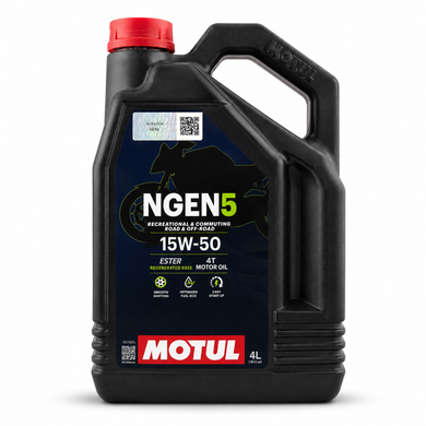 Масло моторное Motul 839341 NGEN 5 SAE 15W50 4T (4л) 111834