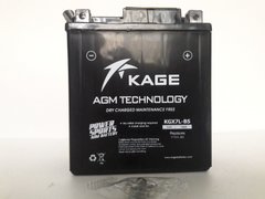 KAGE KGX7L-BS Мото аккумулятор 7Ah, 95 А, (-/+) 12 v 114x71x131 мм (YTX7L-BS)