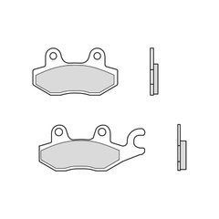 Тормозные колодки BREMBO BM 07YA22SA