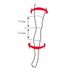 Защита колена голени Leatt Dual Axis XXL, 5017010182
