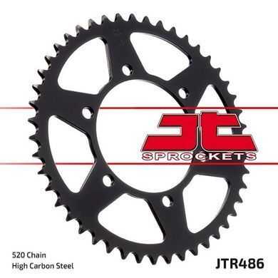 JT JTR486.44 KAWASAKI ER, EX, GPX, GPZ, KR, NINJA, Z, ZR, ZZR; YAMAHA FZ6, MT-03, YZF-R1, YZF-R3 250-1000 1984-2020