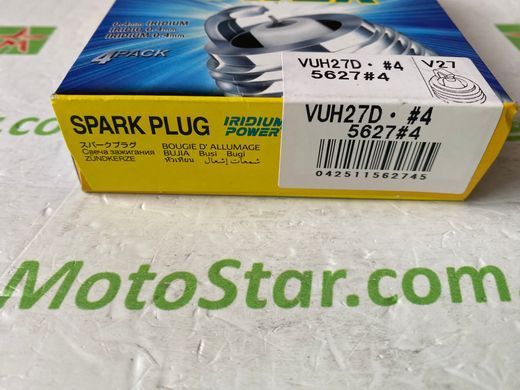DS 5627 / VUH27D Свічка запалювання HONDA CBR, CRF 250-1100 2001-2010 (NGK 6777 / IMR9C-9H)