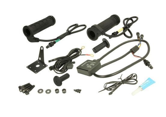 Рукоятка дросельної заслінки, Oxford EL423 HotGrips Evo ATV, ручки із підігрівом, 22мм/123мм